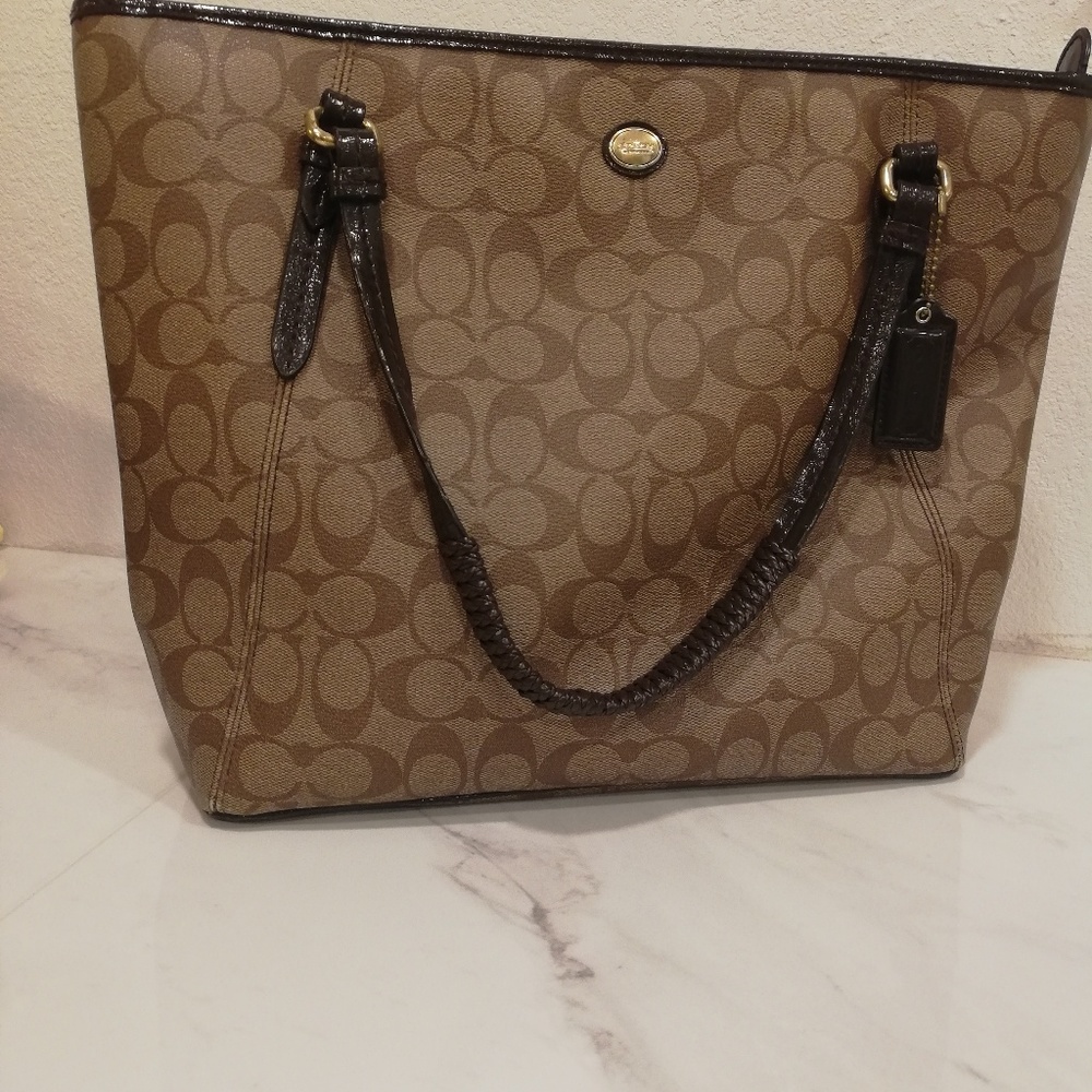 Coach Signature carry all bag